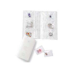New Transparent Jewelry Storage Book Album Anti Oxidation Good for Travel